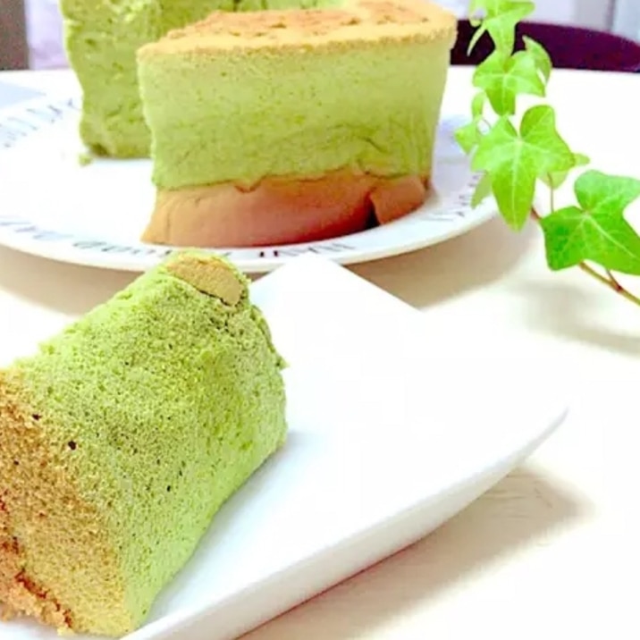 簡単 ふわふわ抹茶シフォンケーキ レシピ 作り方 By Lalapo 楽天レシピ 簡単 ふわふわ抹茶シフォンケーキ レシピ 作り方 By Lalapo 楽天レシピ